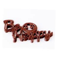 Bądź wesoły - Be Happy - napis