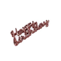Sto lat - Happy Birthday - napis